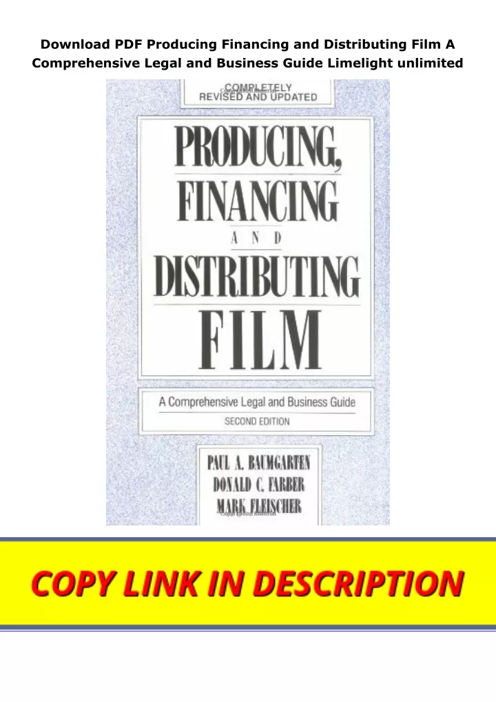 download pdf producing financing and distributing