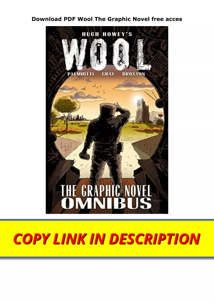 download pdf wool the graphic novel free acces