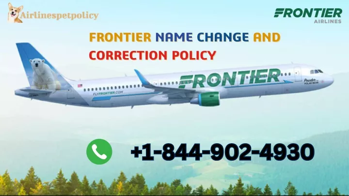 frontier frontier name correction correction