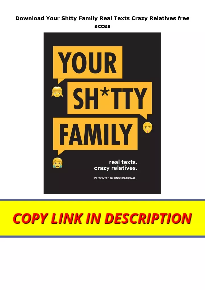 download your shtty family real texts crazy