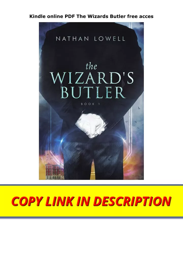 kindle online pdf the wizards butler free acces