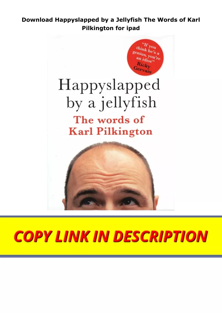 download happyslapped by a jellyfish the words