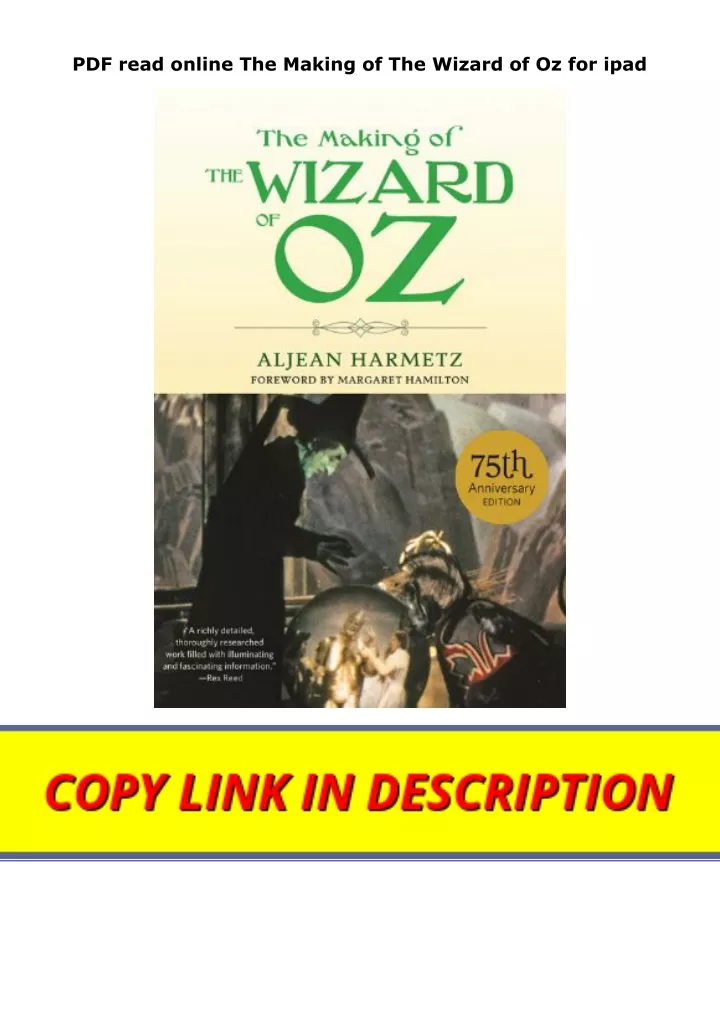 pdf read online the making of the wizard