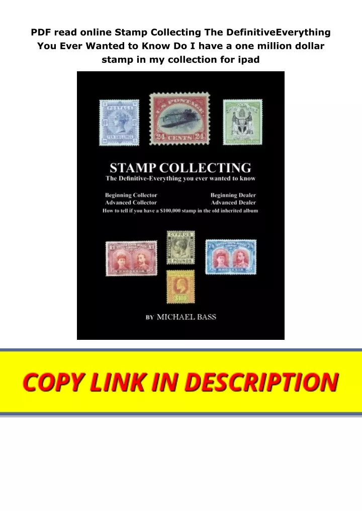 pdf read online stamp collecting