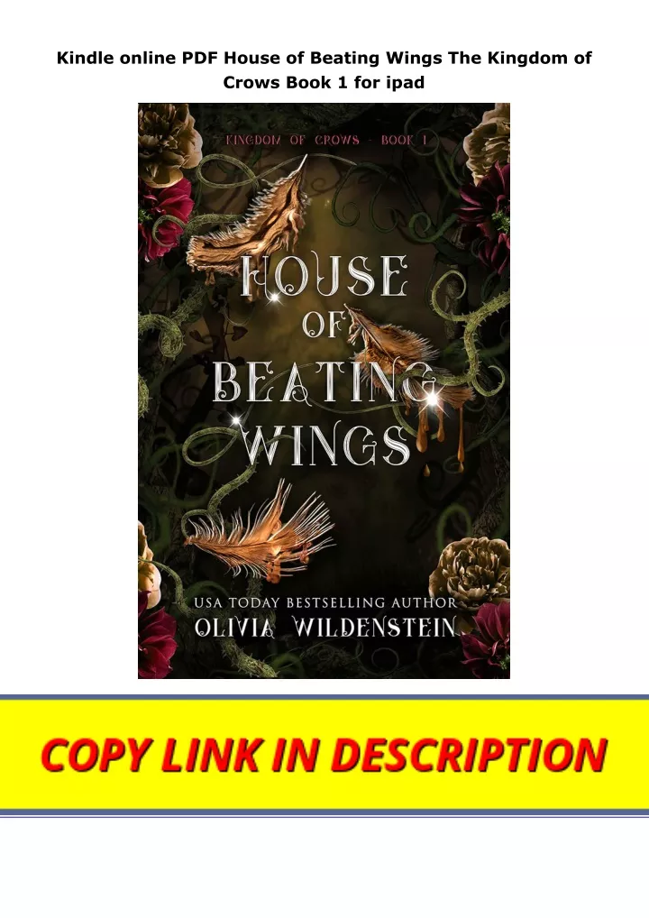 kindle online pdf house of beating wings