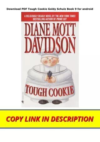 Download PDF Tough Cookie Goldy Schulz Book 9 for android