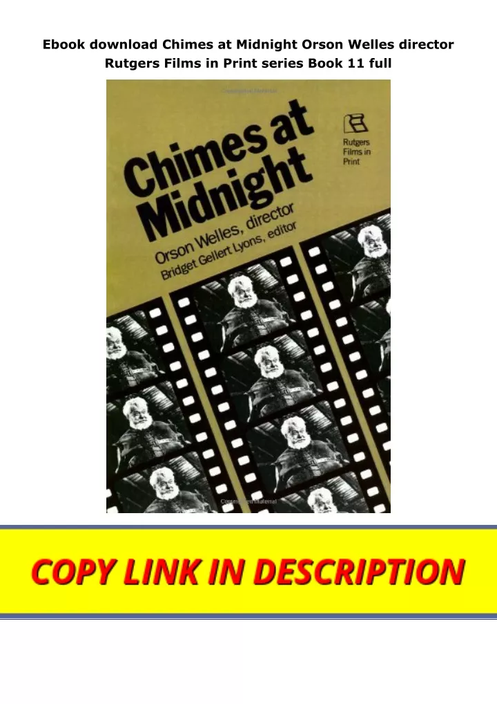 ebook download chimes at midnight orson welles