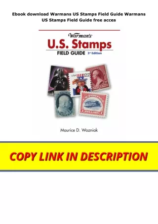 Ebook download Warmans US Stamps Field Guide Warmans US Stamps Field Guide free acces