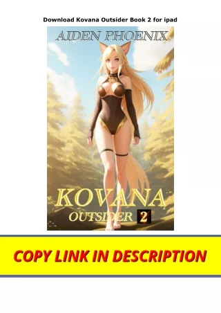 Download Kovana Outsider Book 2 for ipad