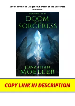 Ebook download Dragonskull Doom of the Sorceress unlimited