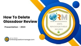 how to delete glassdoor review