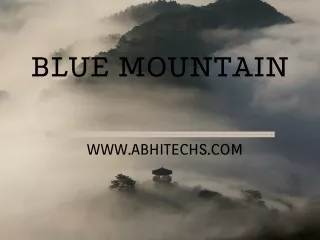blue mountain