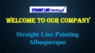Straight Line Painting Albuquerque