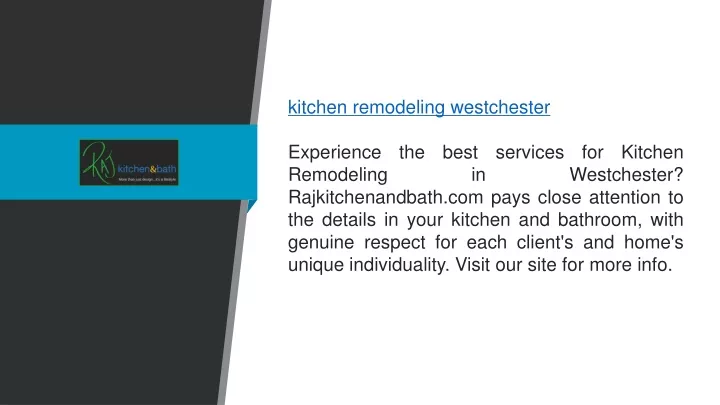 kitchen remodeling westchester experience