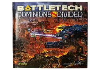 Download PDF BattleTech Dominions Divided