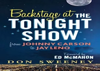 PdF dOwnlOad Backstage at the Tonight Show: From Johnny Carson to Jay Leno