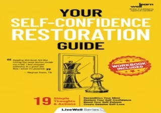 DOWNload ePub Your Self-Confidence Restoration Guide: 19 Simple Thoughts & Actio