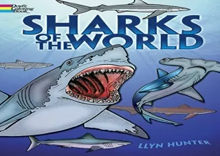 PDF Download Sharks of the World Coloring Book (Dover Sea Life Coloring Books)