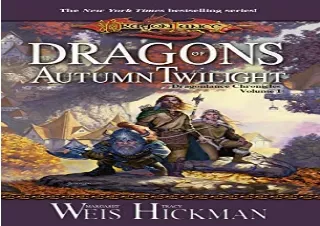 DOwnlOad Pdf Dragons of Autumn Twilight (Dragonlance Chronicles, Volume I)
