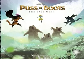 Pdf Book The Art of DreamWorks Puss in Boots: The Last Wish