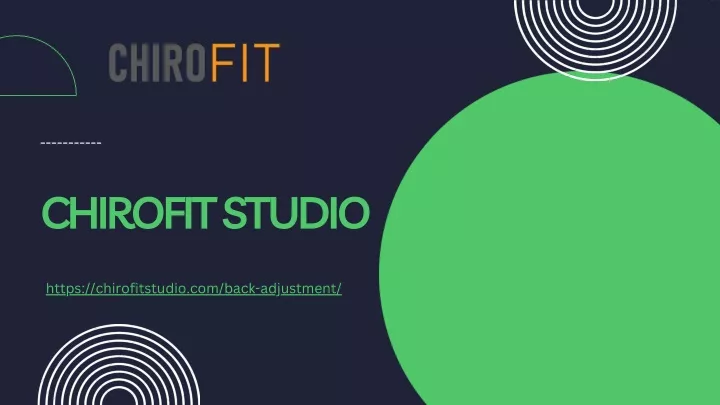 chirofit studio