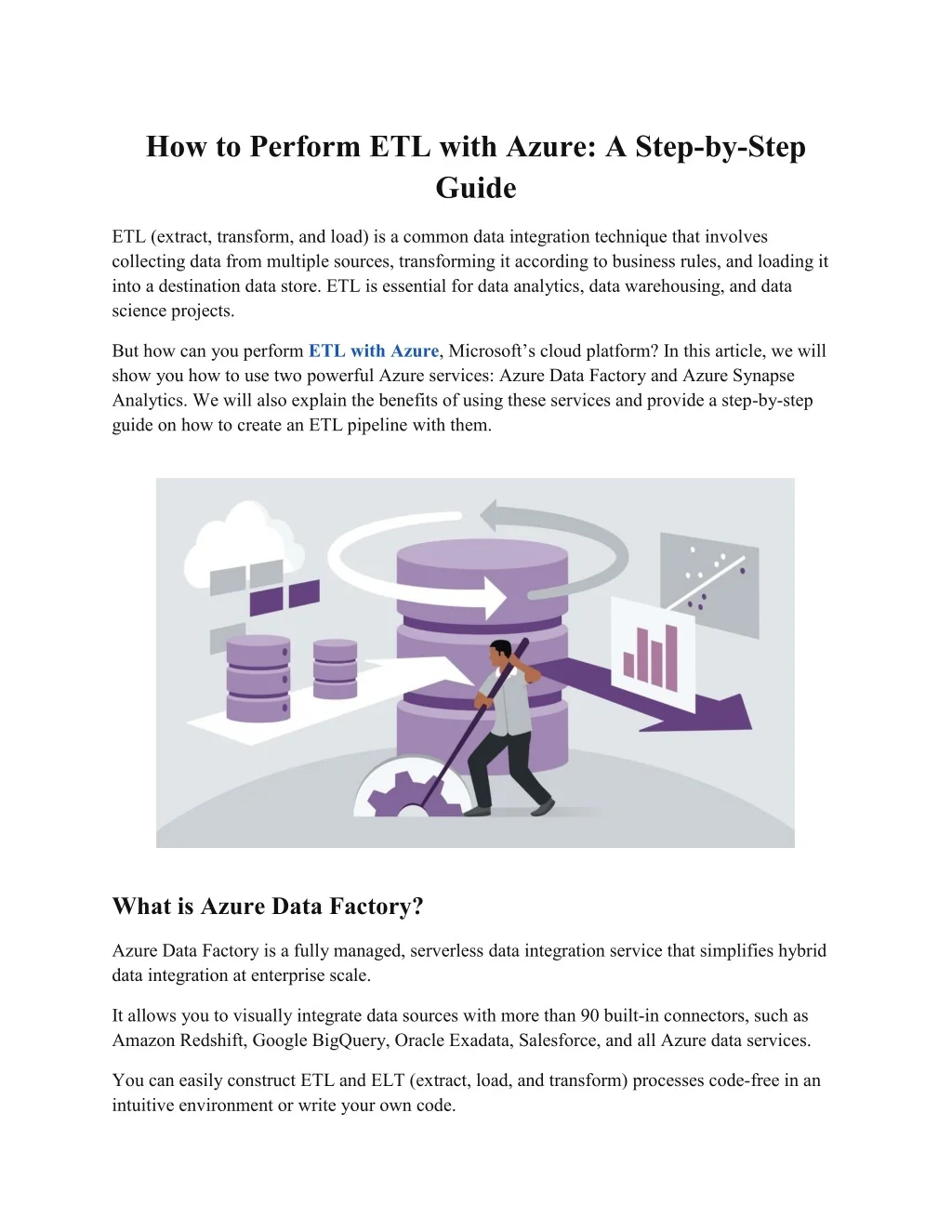 PPT - How to Perform ETL with Azure A Step-by-Step Guide PowerPoint ...