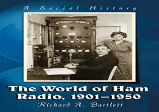 DOWNload ePub The World of Ham Radio, 1901-1950: A Social History
