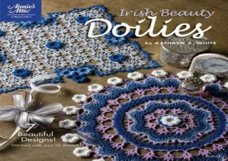 Pdf Book Irish Beauty Doilies