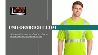 Custom Industrial Work Uniforms Online | Uniformright.com