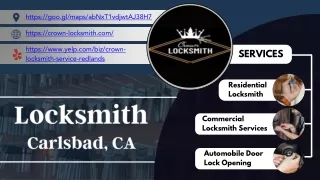 Locksmith Carlsbad, CA