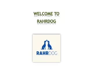 Indestructible dog ball - Rahrdog
