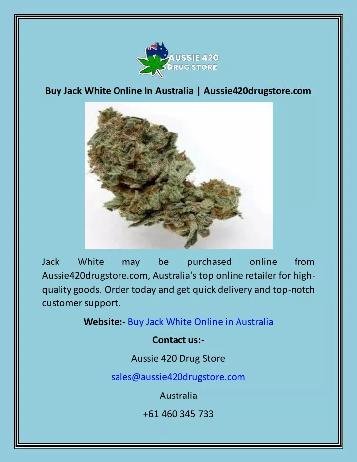 buy jack white online in australia