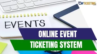 Online Event Ticketing System