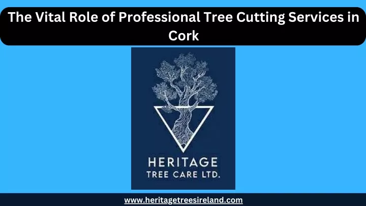 the vital role of professional tree cutting
