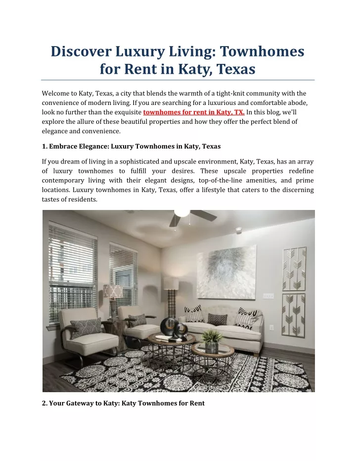 discover luxury living townhomes for rent in katy