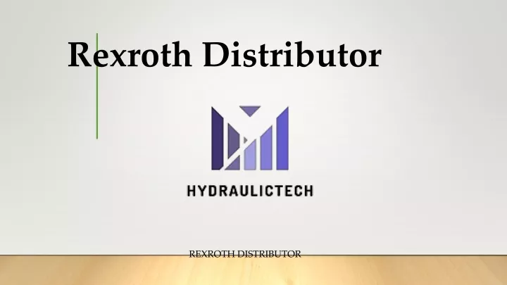 rexroth distributor