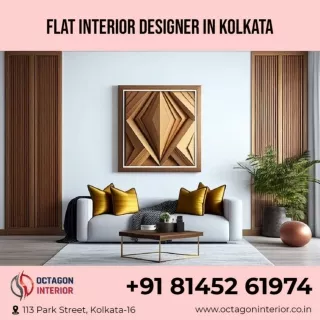 Flat Interior Designer In Kolkata - Octagon Interior