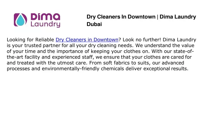 dry cleaners in downtown dima laundry dubai