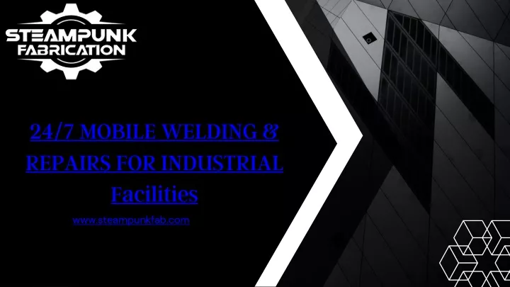 24 7 mobile welding repairs for industrial