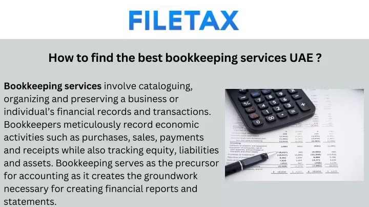 how to find the best bookkeeping services uae