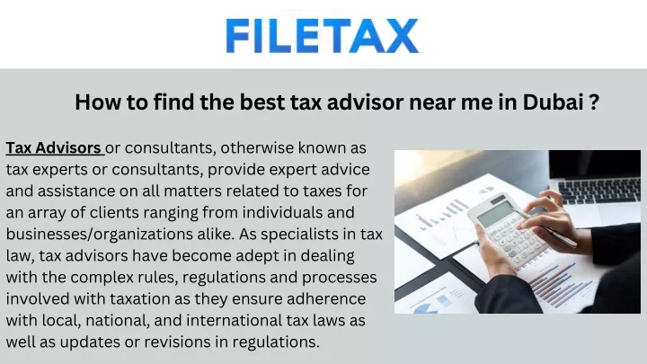 how to find the best tax advisor near me in dubai