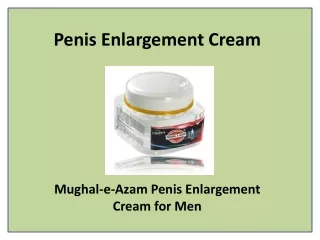 penis enlargement cream