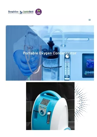 portable oxygen concentrator