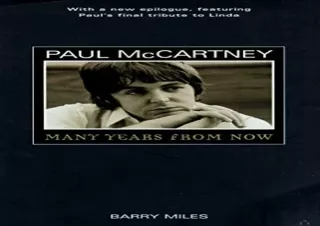 Pdf Book Paul McCartney: Many Years From Now