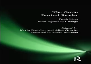 Pdf Book The Green Festival Reader: Fresh Ideas from Agents of Change