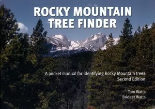 Pdf Book Rocky Mountain Tree Finder: A pocket manual for identifying Rocky Mount