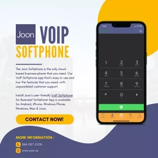 VoIP Softphone Softphone App for Business – Joon