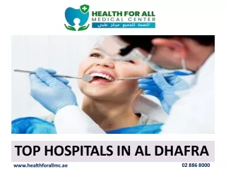 TOP HOSPITALS IN AL DHAFRA..