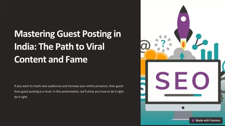 mastering guest posting in india the path