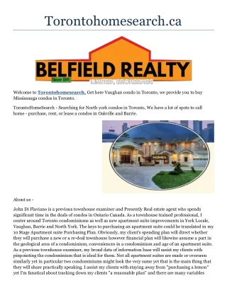 torontohomesearch ca